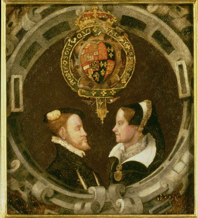 Philip and Mary I by English School